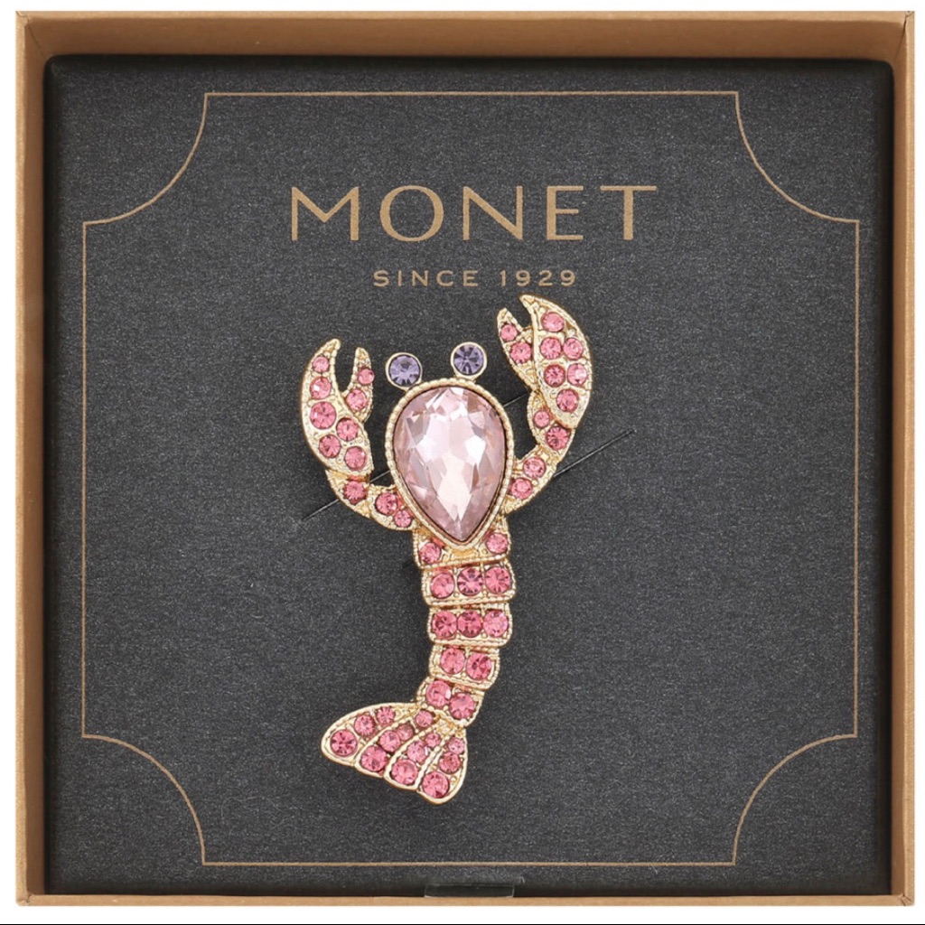 Monet Jewelry Pink Pin 30$
